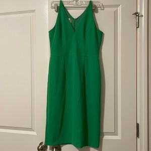 Donna Morgan Green Knee Length Dress